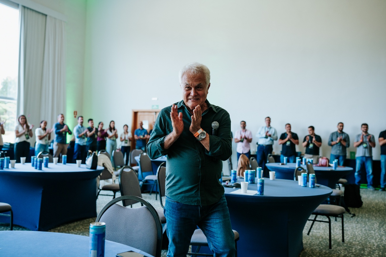 Roberto em palco